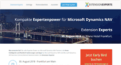 Desktop Screenshot of extensionexperts.com